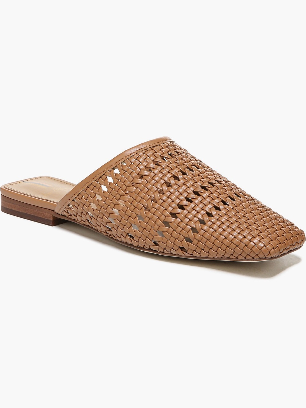 Sam Edelman Leona Woven Slide Mule in Tan Brown Size 9